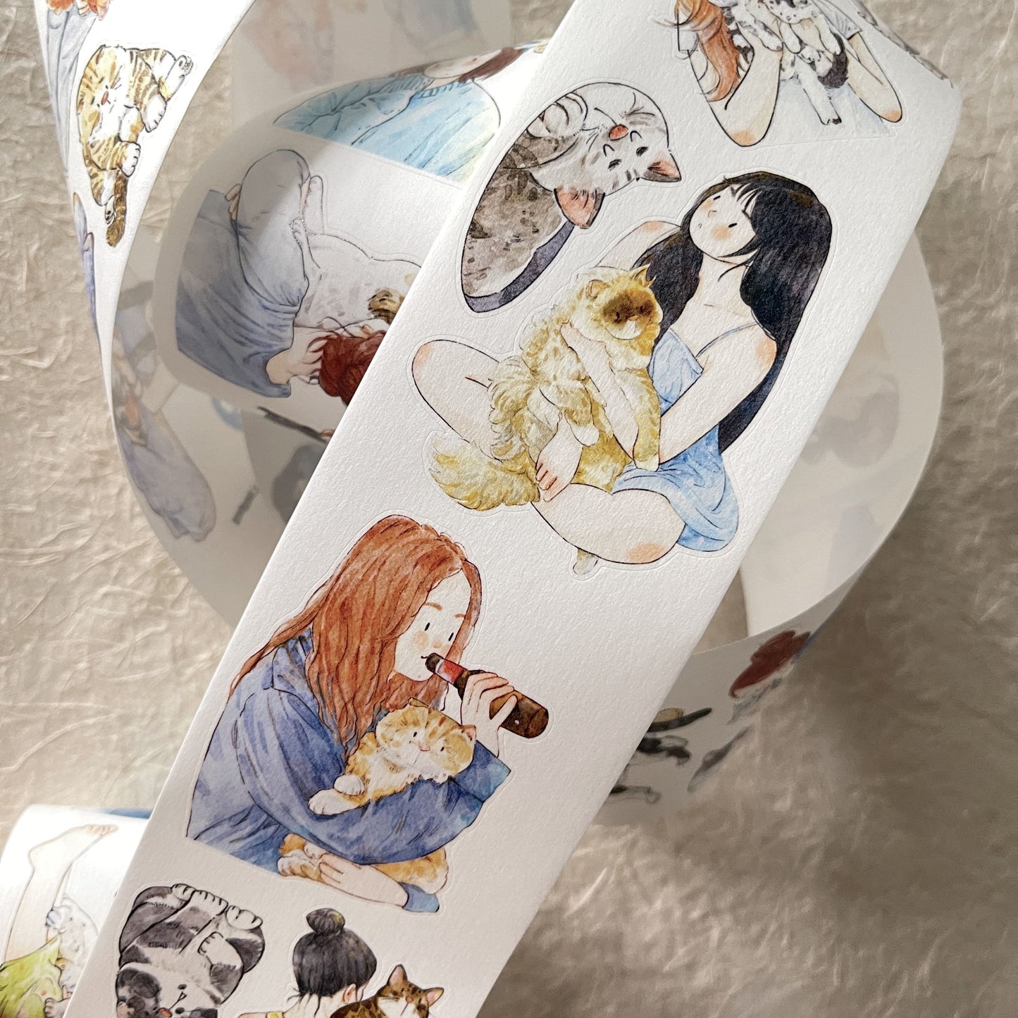 6cm*333cm Die-Cut Daily Joy One Cycle Tape