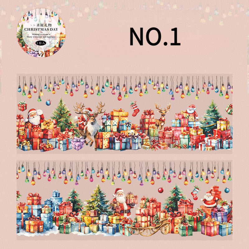 Christmas Series PET Tape