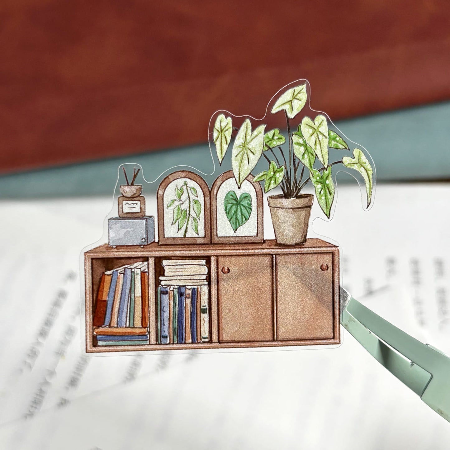 Die-Cutting My Forest House One Cycle PET Tape