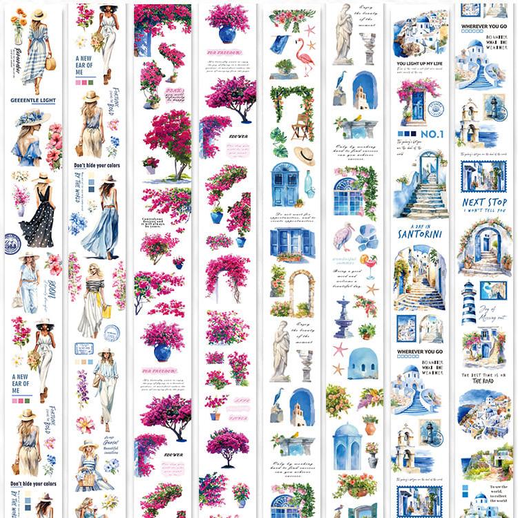 4PCS Scenic Series PET Tape