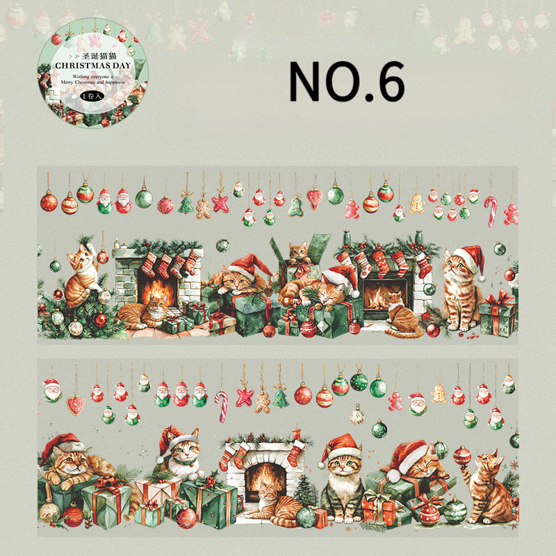 Christmas Series PET Tape