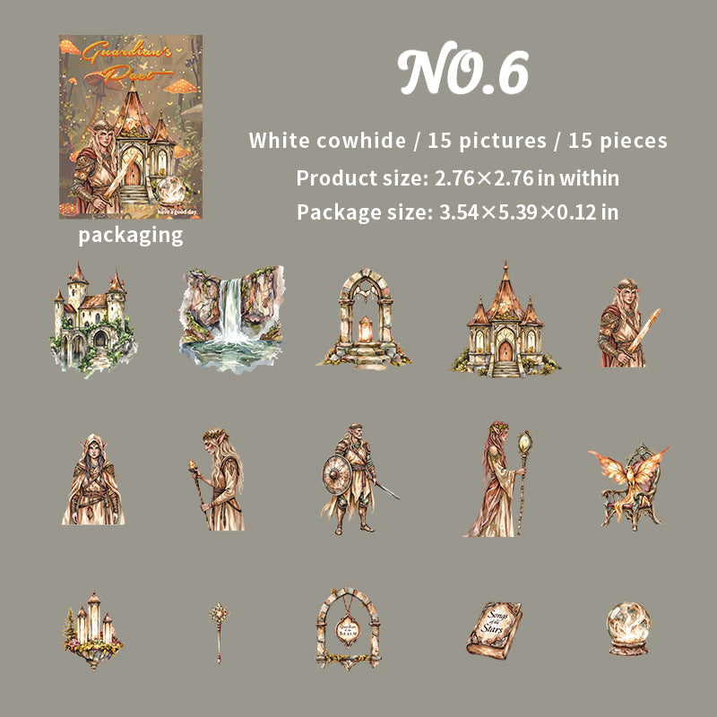 Classic Guardian Figure Stickers