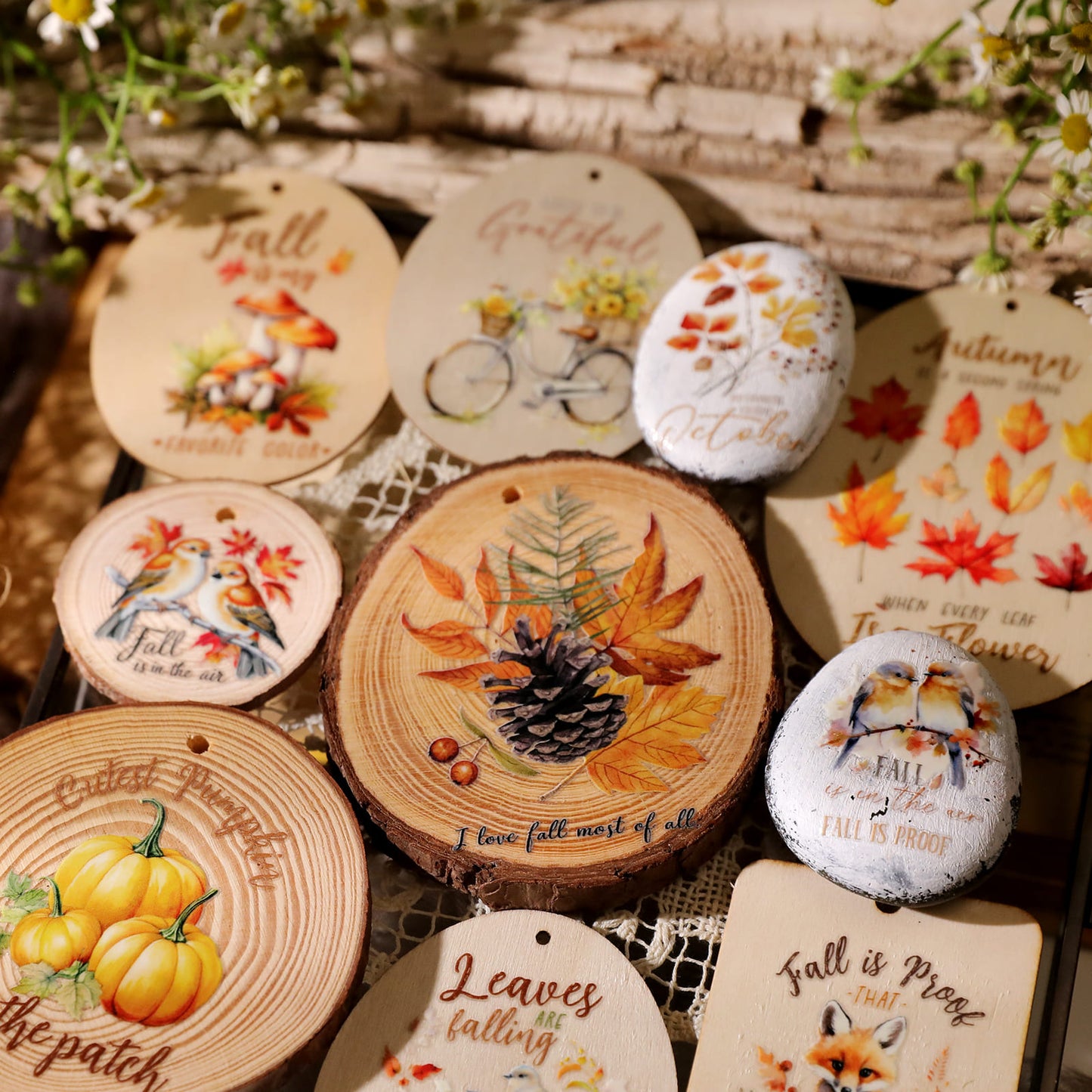 Autumn Theme Transfer Sticker