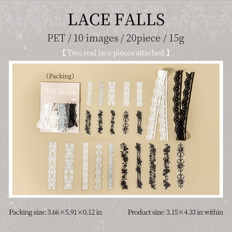 Lace Theme Stickers