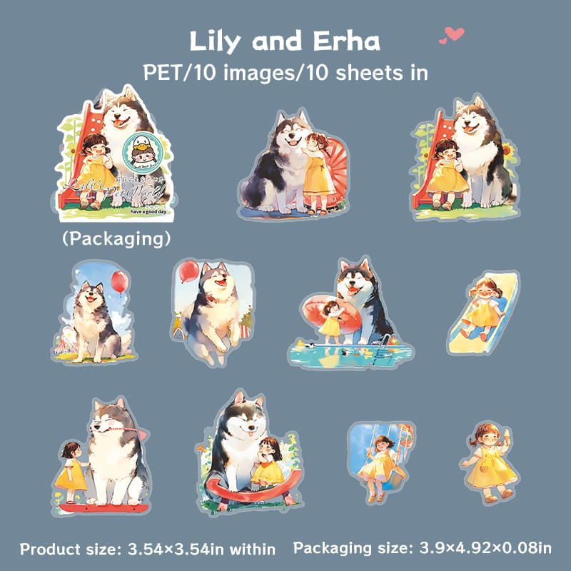 Beloved Pets Theme Stickers