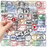 60PCS Vintage Postage Stamps Stickers