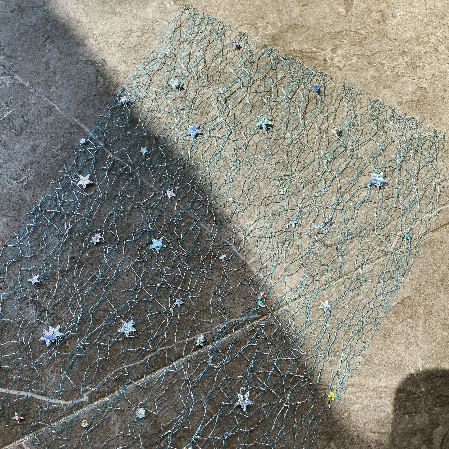 6PCS Mesh Scrapbook Paper