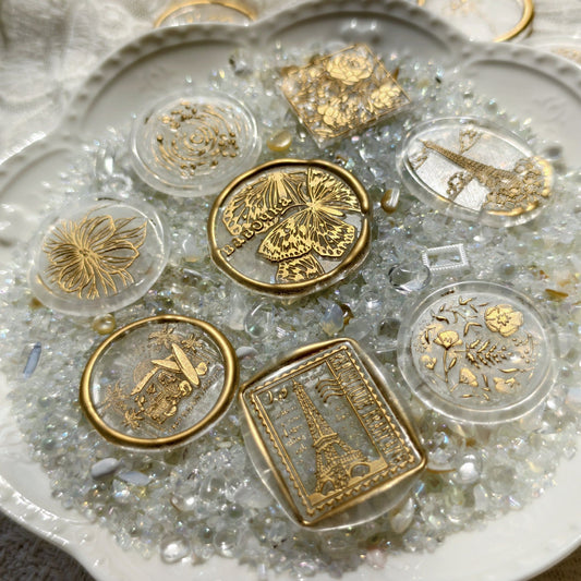 Platinum Series Wax Seal Stickers