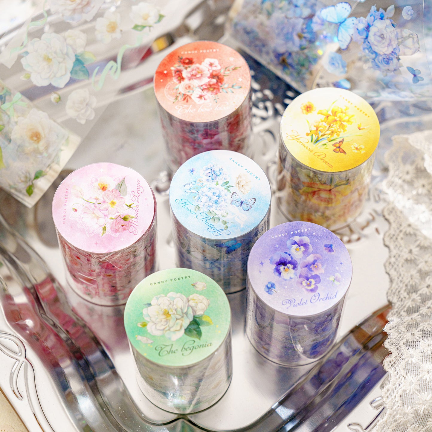 Floral Series PET Tape