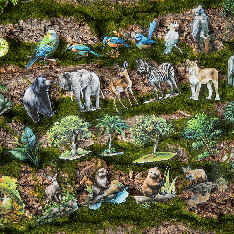 Jungle Adventure Series Sticker Pack