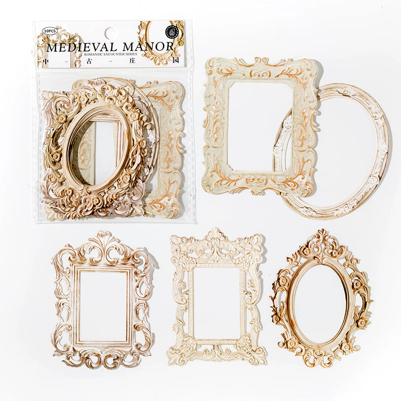 Vintage Lace Collage Card