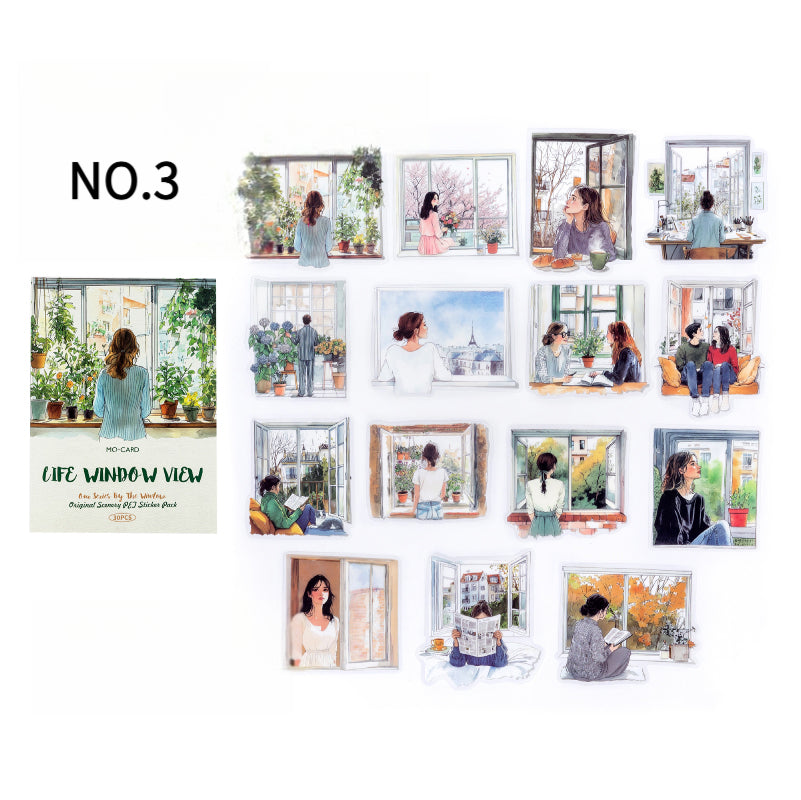 Windowsill Theme Sticker Pack