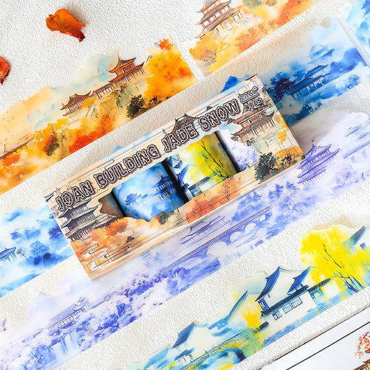 Chinese Aesthetic Washi Tape Set