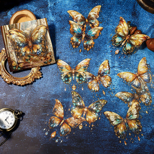 Crystal Butterfly Stickers