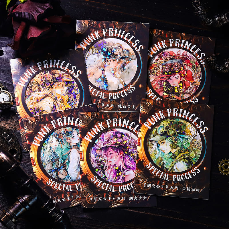 Punk Princess Series Stickers