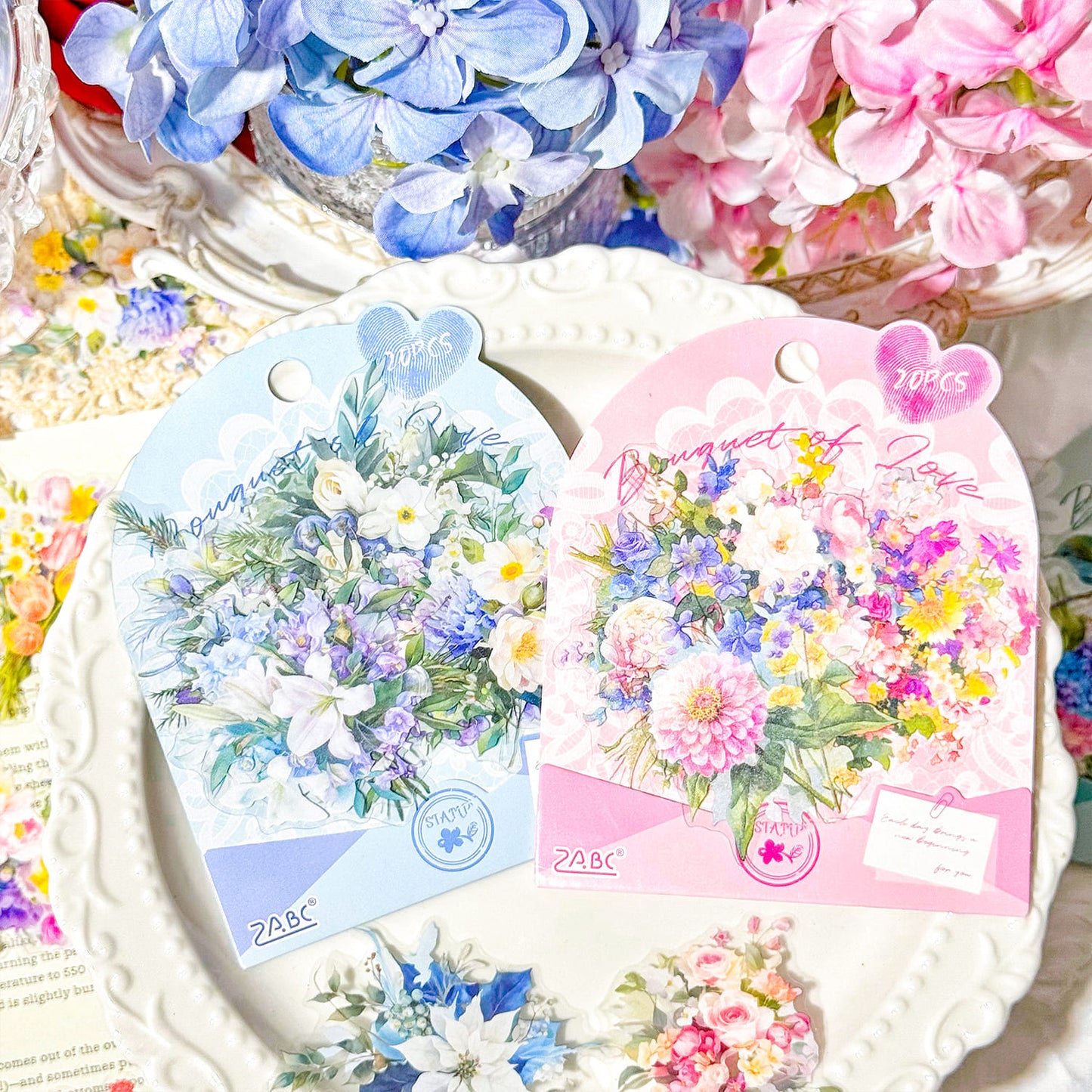 Bouquet PET Stickers