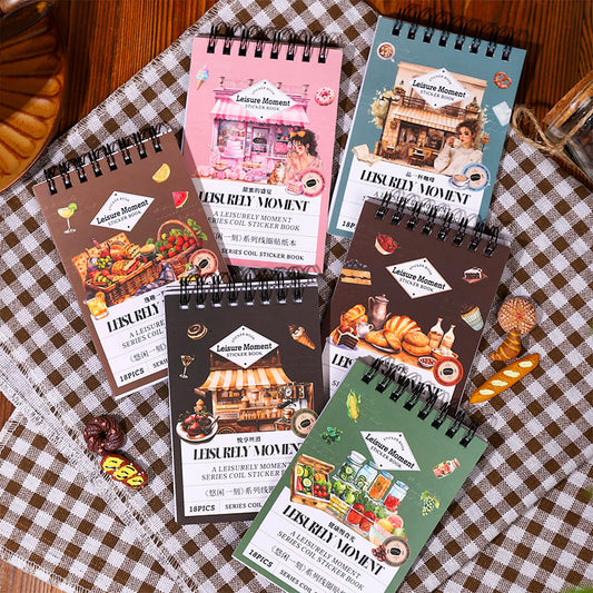 Leisurely Moment Sticker Book