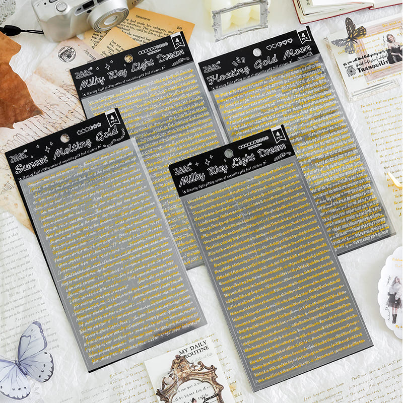 Alphabet Theme Stickers