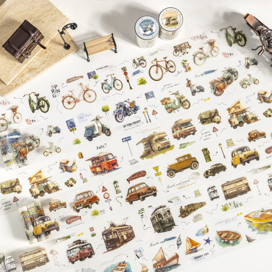 Vehicles Collection PET Tape