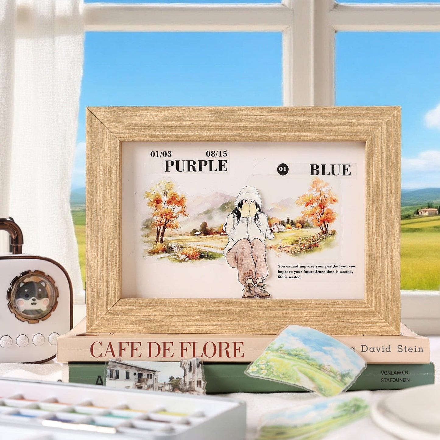 Scenic Die-Cut PET Tape Set