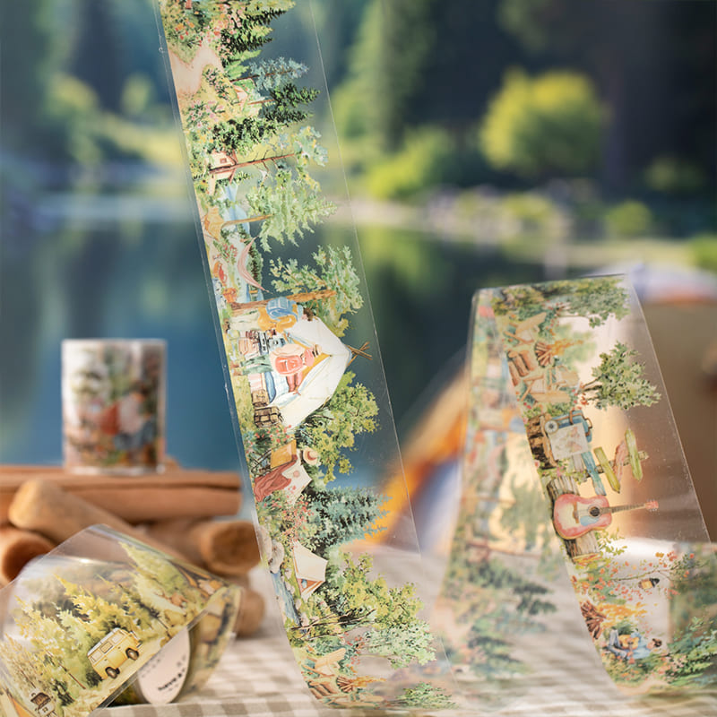 Camping Theme PET Tape
