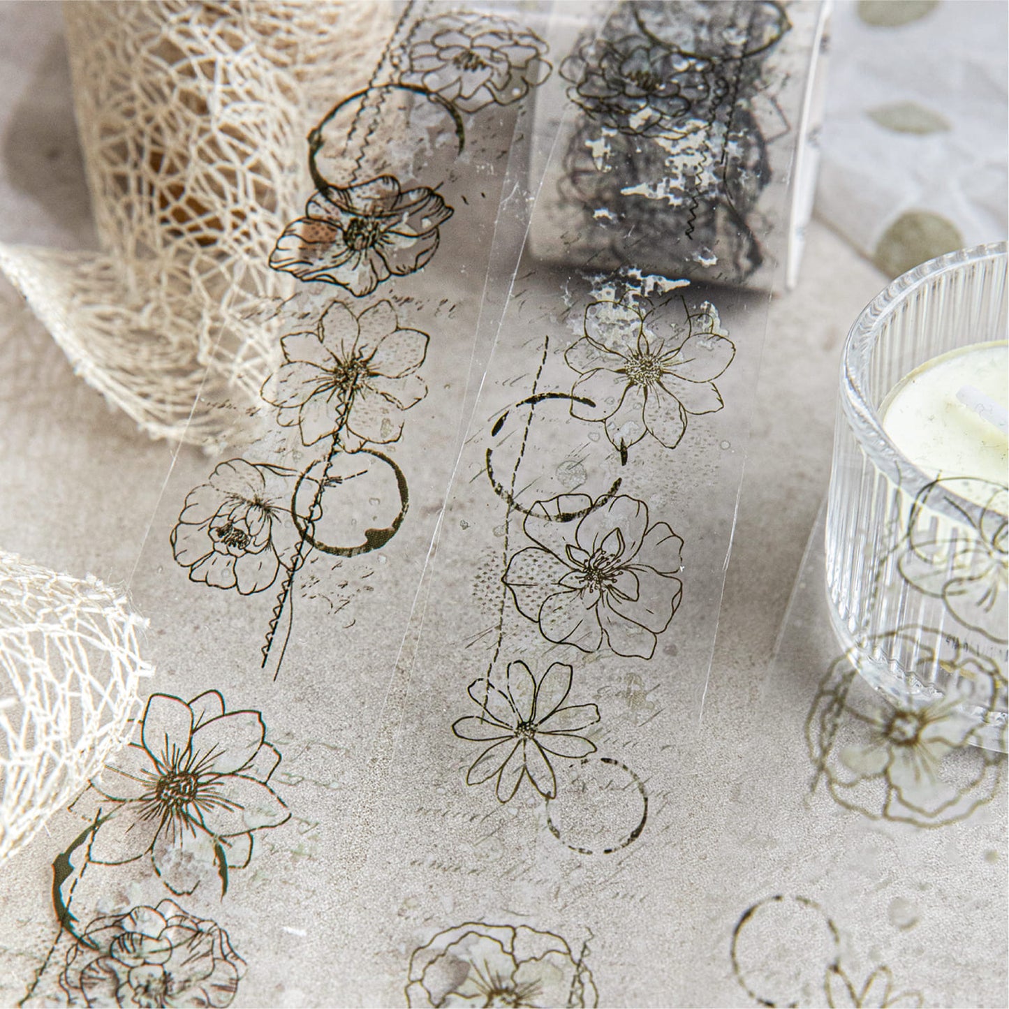 Ink Splatter Themed PET Tape