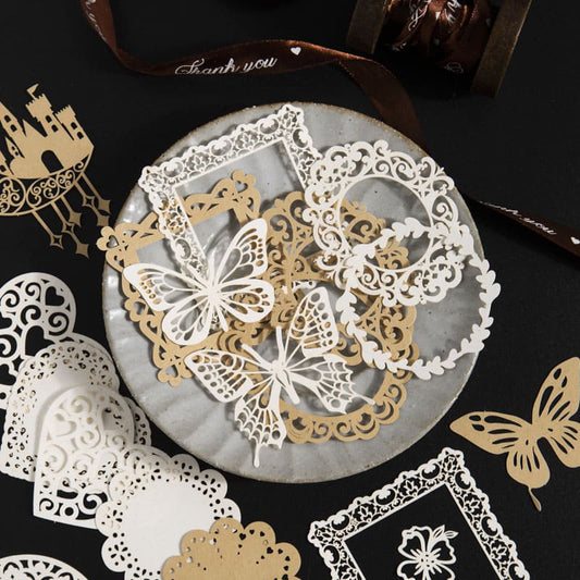 Lace Set Scrapbook Paper