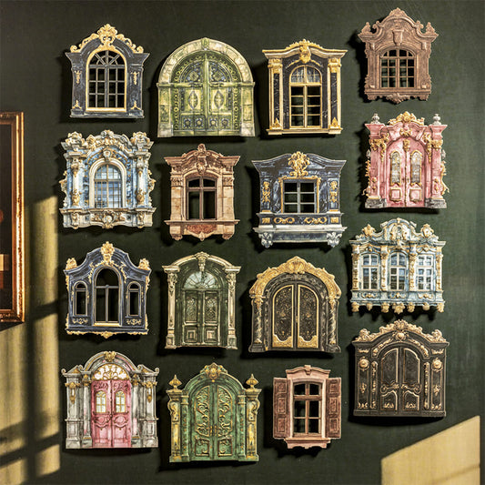 Embossed Hard Card Stickers