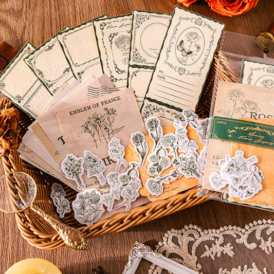 40PCS Scrapbook Base Decoration Kit