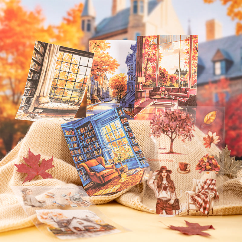 Autumn in Paris Sticker Book