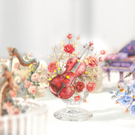 Instrument Themed PET Stickers