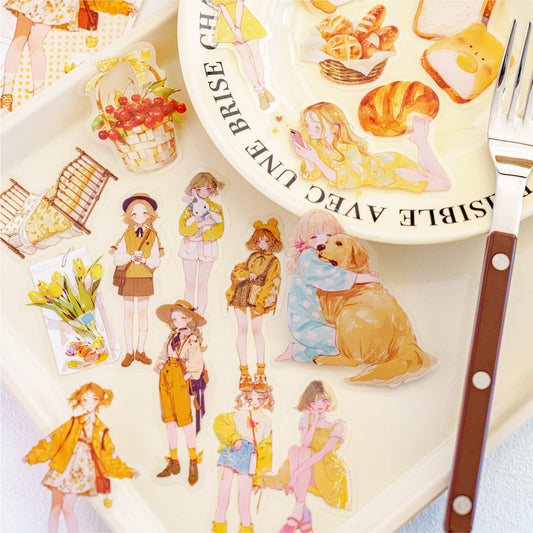 Daily Life for Girls Sticker Series