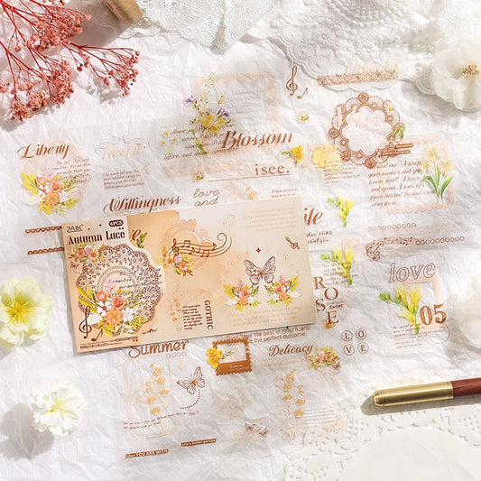 Border Flower Stickers