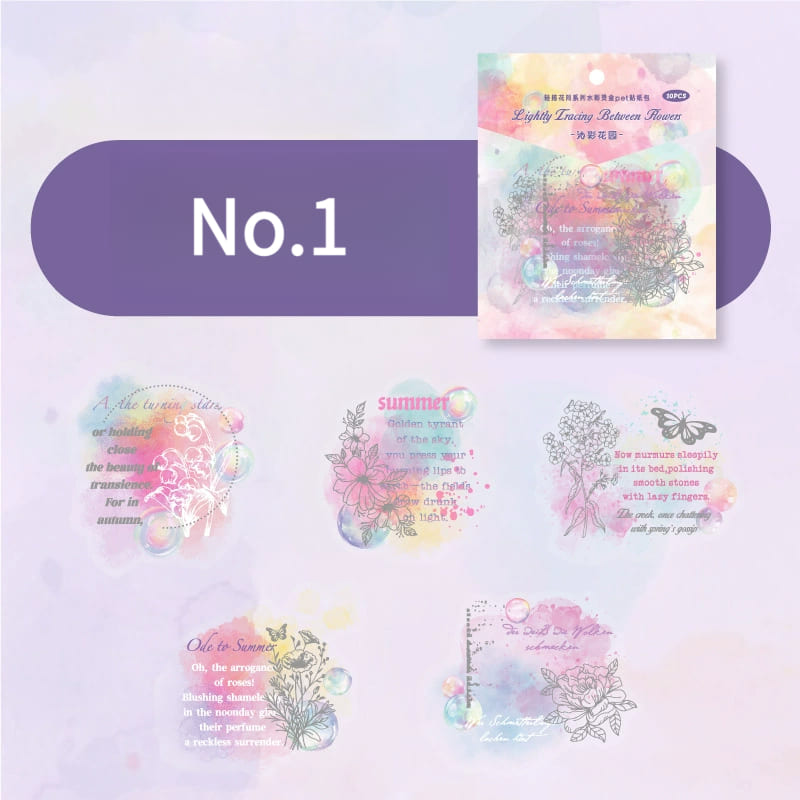 Watercolor Stickers
