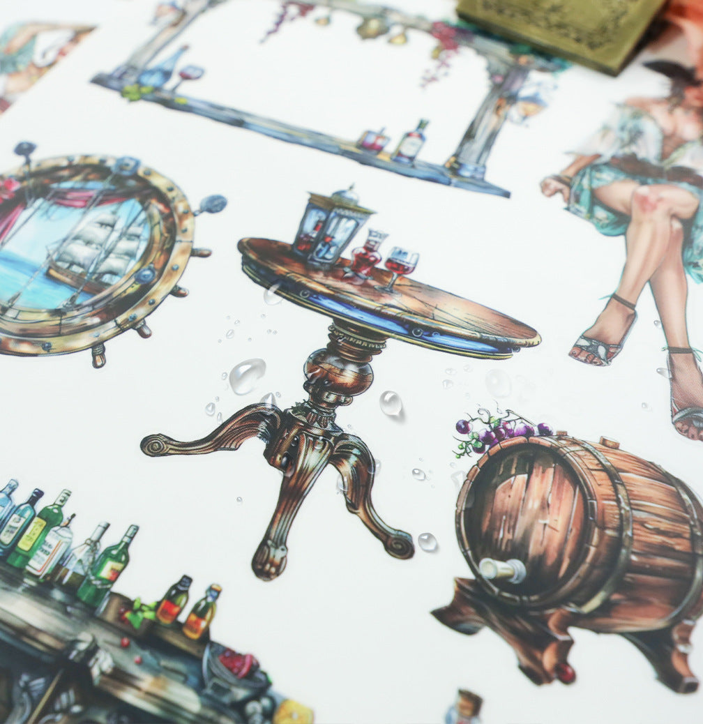 Pirate Theme Sticker Book