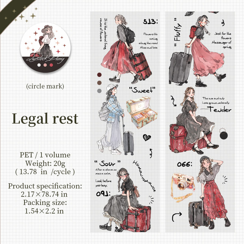 Girl Series PET Tape