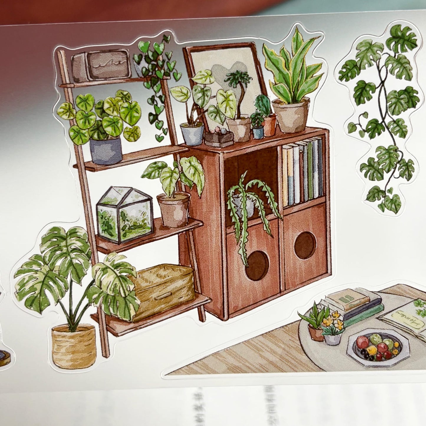 Die-Cutting My Forest House One Cycle PET Tape