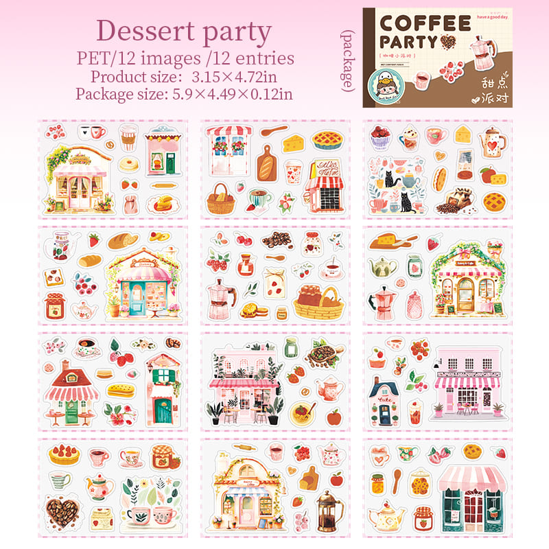 Coffee Queue Series Sticker Pack