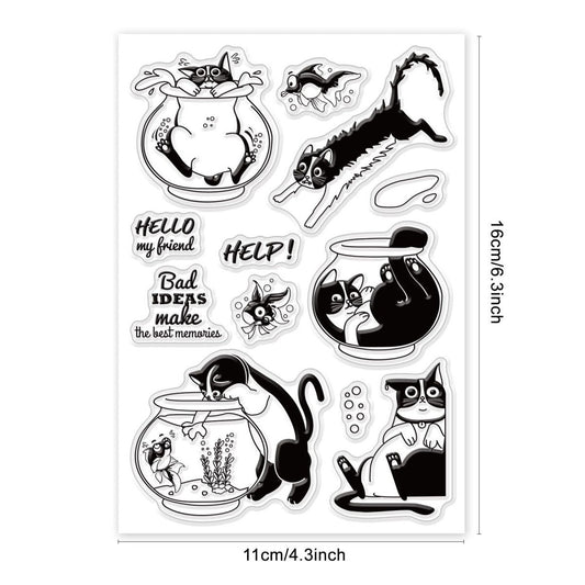 Cat Series Clear Stamp