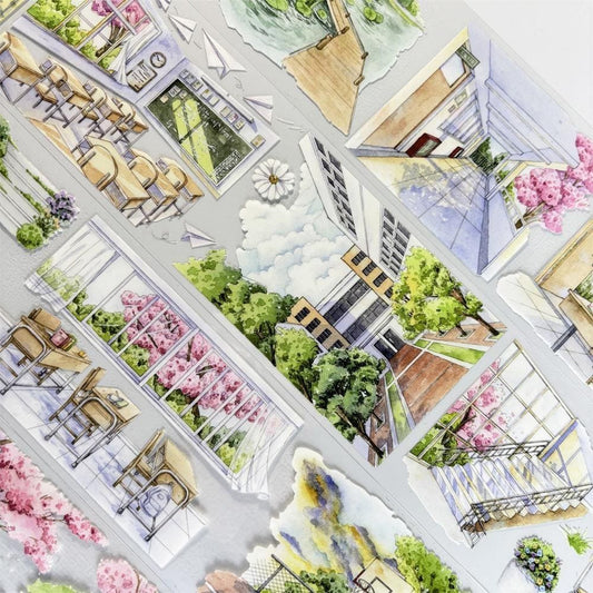 School Life One Cycle PET Tape