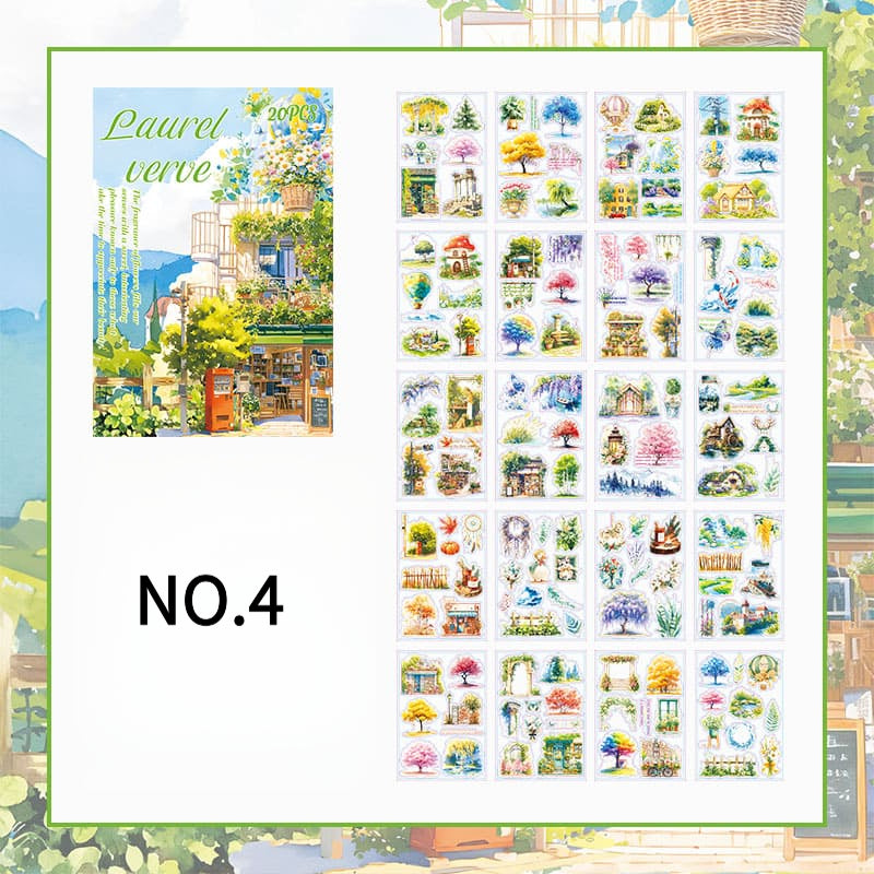 20PCS Sticker Book