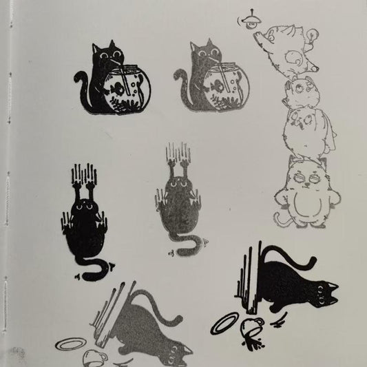 Cat Series Clear Stamp