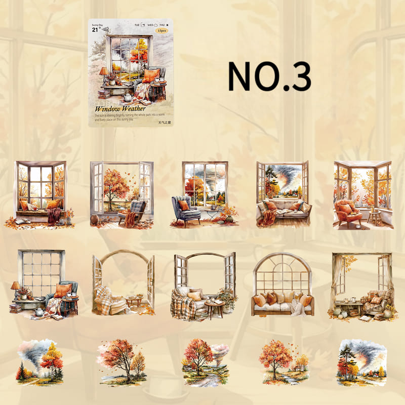 Weather by the Window Sticker Pack