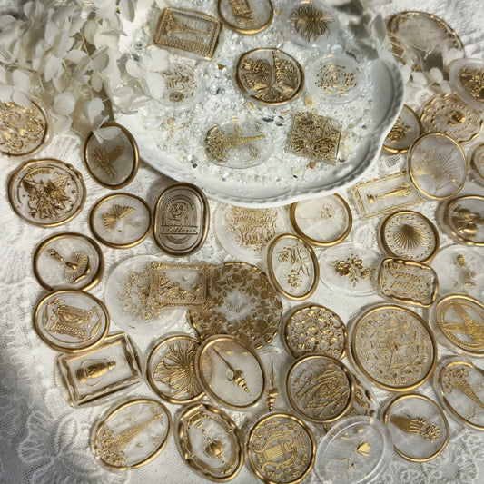 Platinum Series Wax Seal Stickers