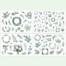 Eucalyptus Leaf Stickers