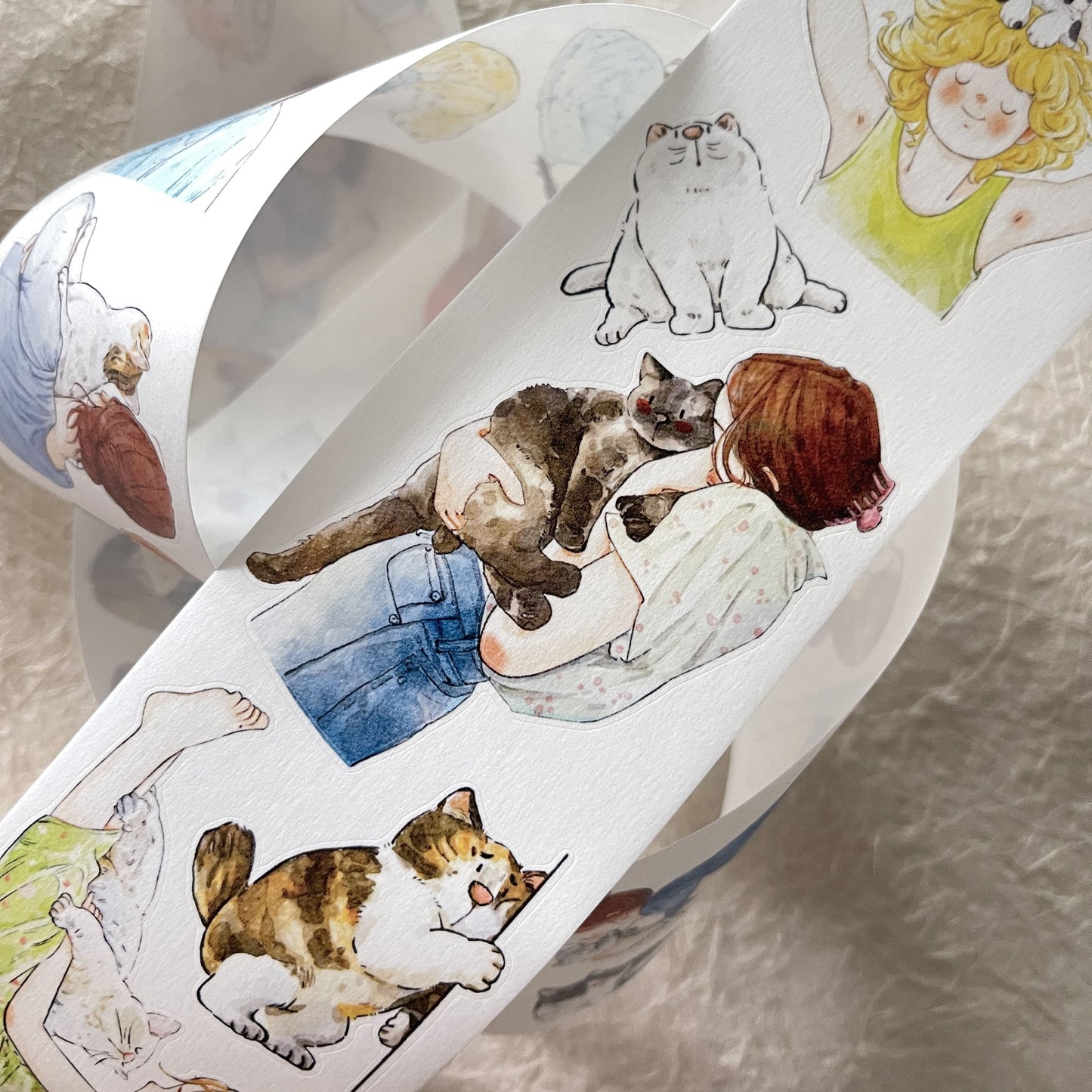 6cm*333cm Die-Cut Daily Joy One Cycle Tape