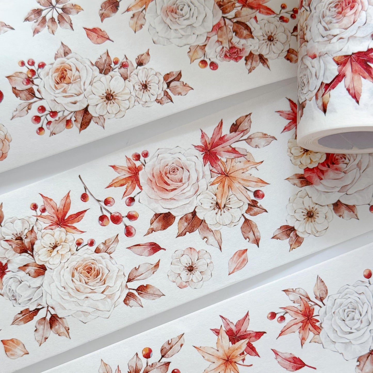 Autumn Maple Leaf PET /Washi Tape