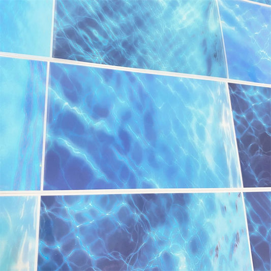 9.5cm*150cm Water Surface Waves One Cycle PET Tape