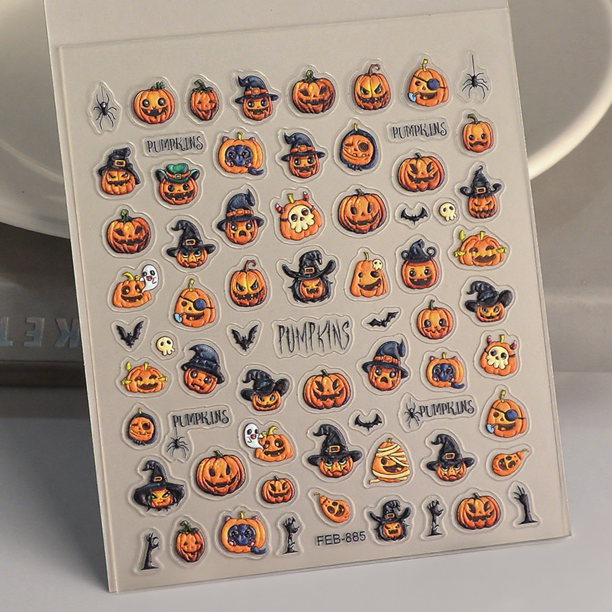 Halloween Theme Mini Decor Stickers