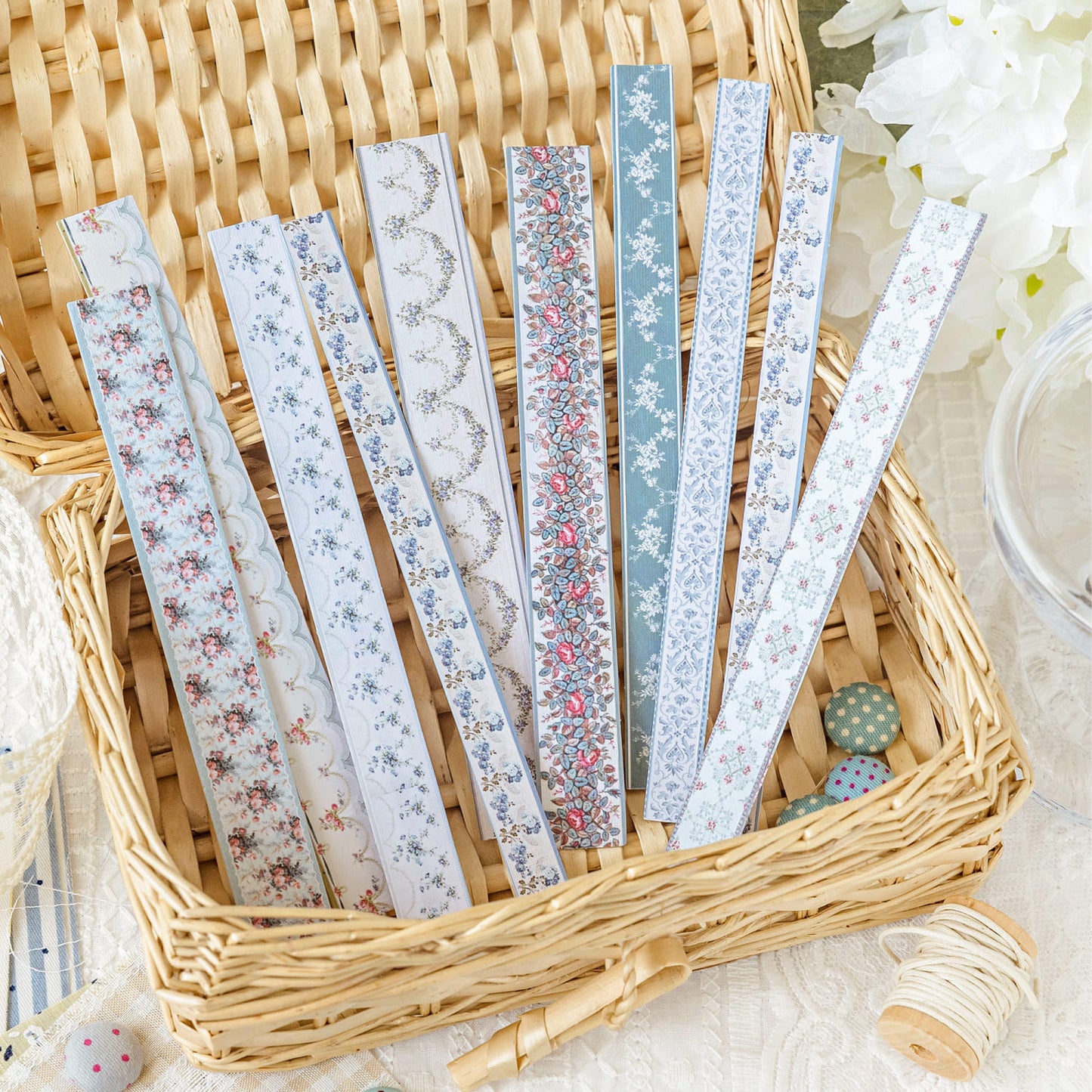 Long strip hard card stickers
